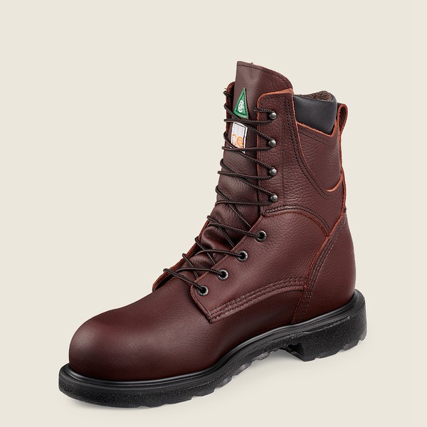 Bottes de Sécurité Red Wing - Supersole® 2.0 - 8-Inch Waterproof Csa Toe - Bordeaux - Homme 792HZFJM